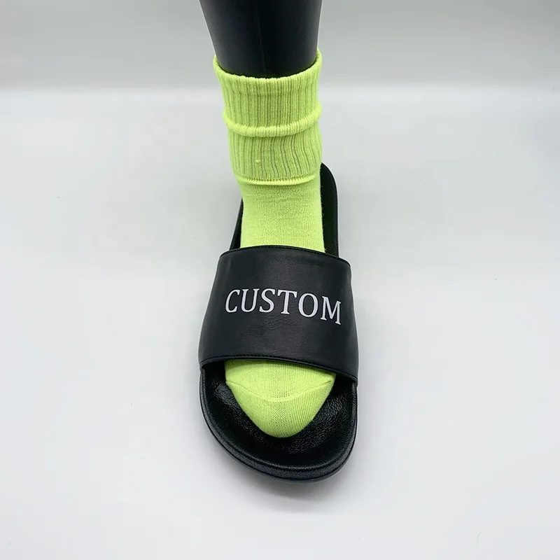 Дизайнерские мужские сланцы ЭВА с пользовательским логотипом обувь для улицы сандалии сублимационные