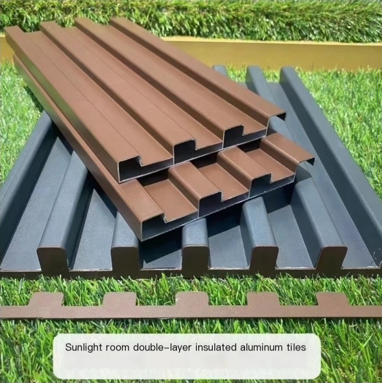 Aluminum Profile Frame for Villa Sunrooms Winter Garden Glass Houses ...