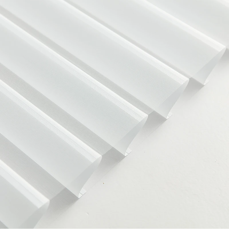 Cassette Round Covered with Fabric Wrapped Inserted Matching Shangrila Blinds Smart Window Combi Shade Shutters