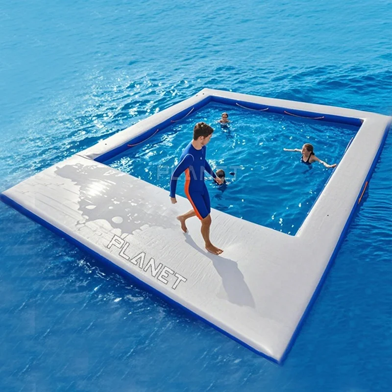 Jellyfish Pool Inflatable Portable Inflatable Floating Pool - Anti Jellyfish Protection
