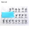 Set argento da 36 pezzi
