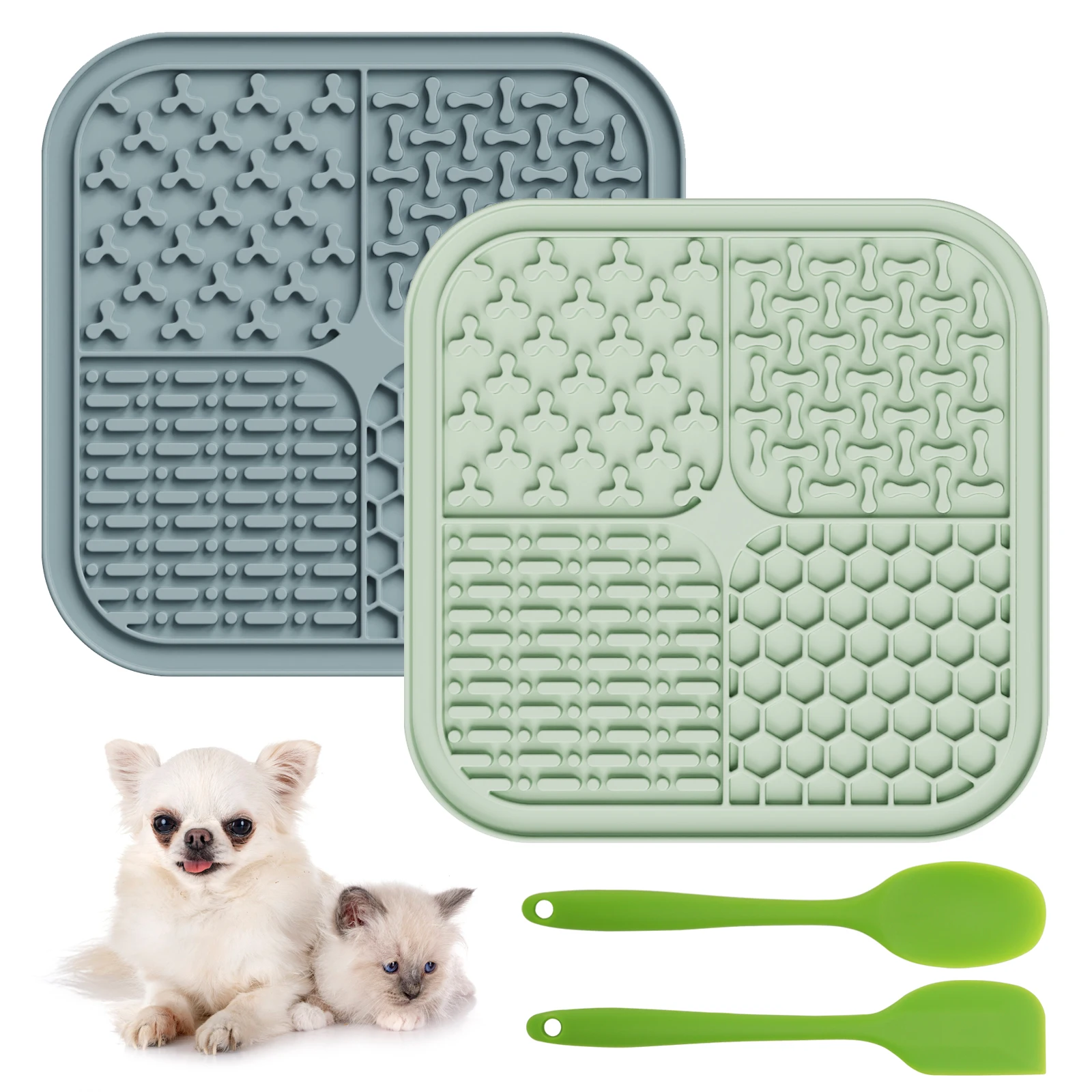 Горячая Распродажа коврик для собачьих лапок экологичный силиконовый ласки домашних животных с медленной