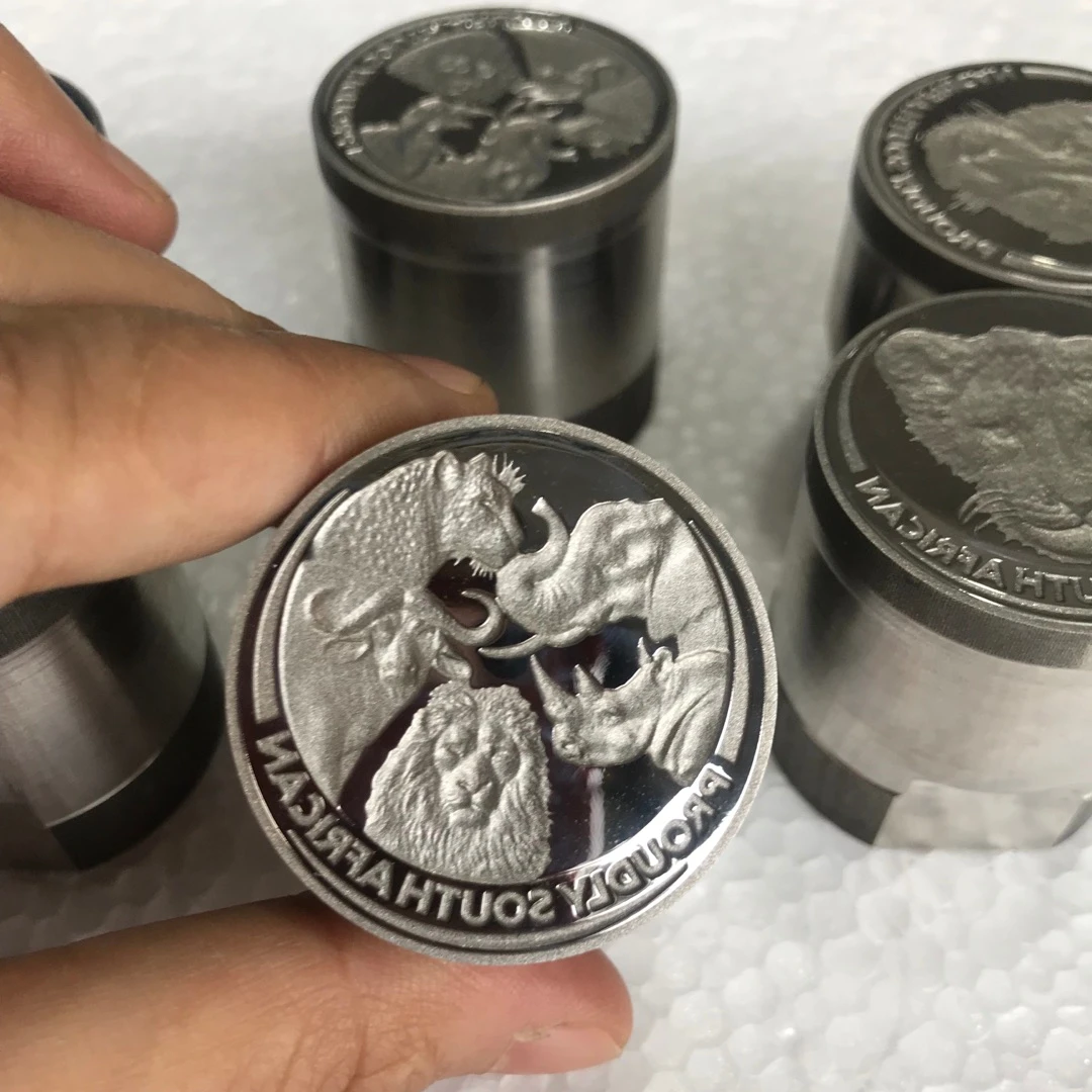 Custom Logo Stamp for Hydraulic press Custom Die for Coin Mint Set