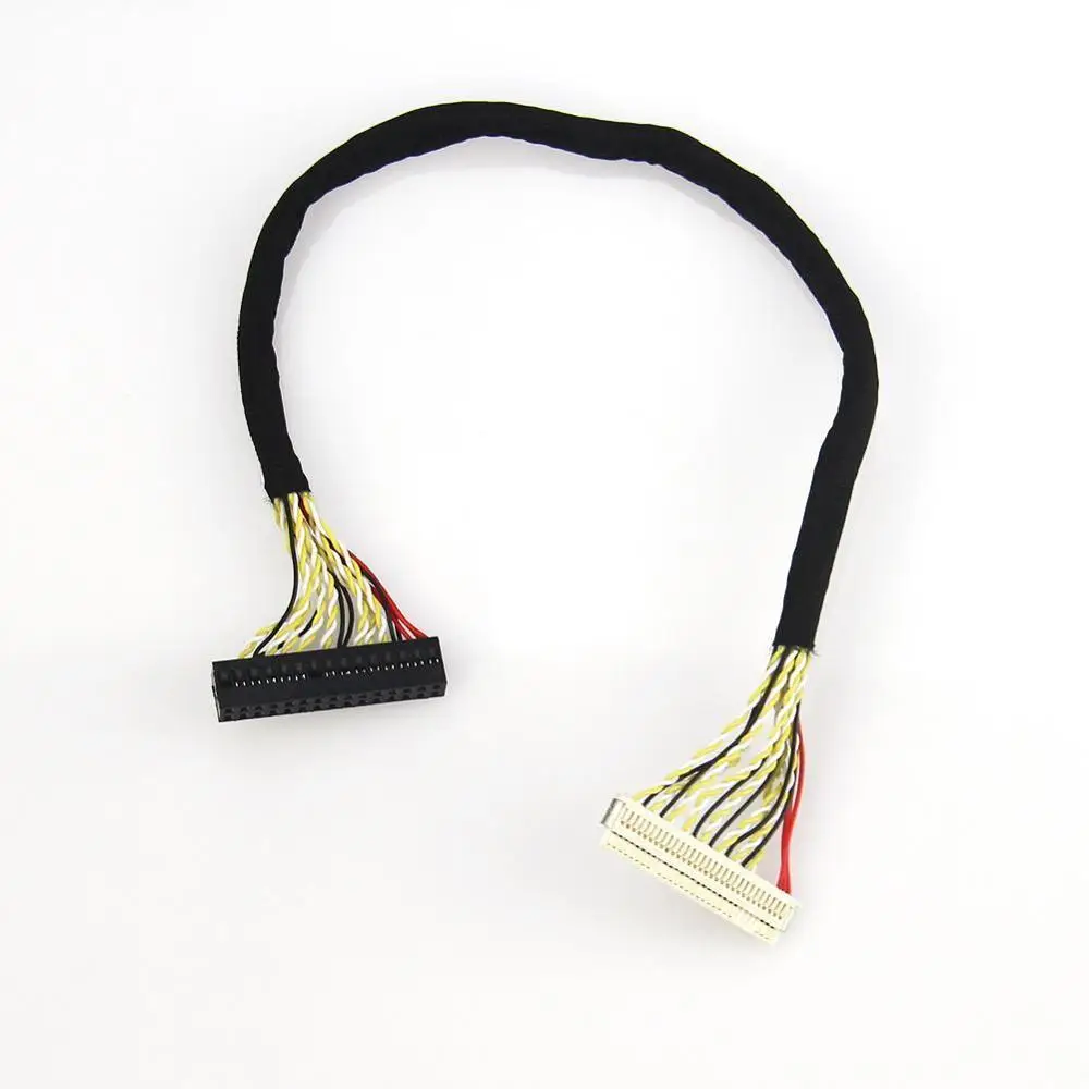 Cable Length: Other Occus 8 Bit LVDS Cable FIX-30 Pin 2ch for 17 19 22 26 inch LCD/LED Panel Controller 25cm Z17 