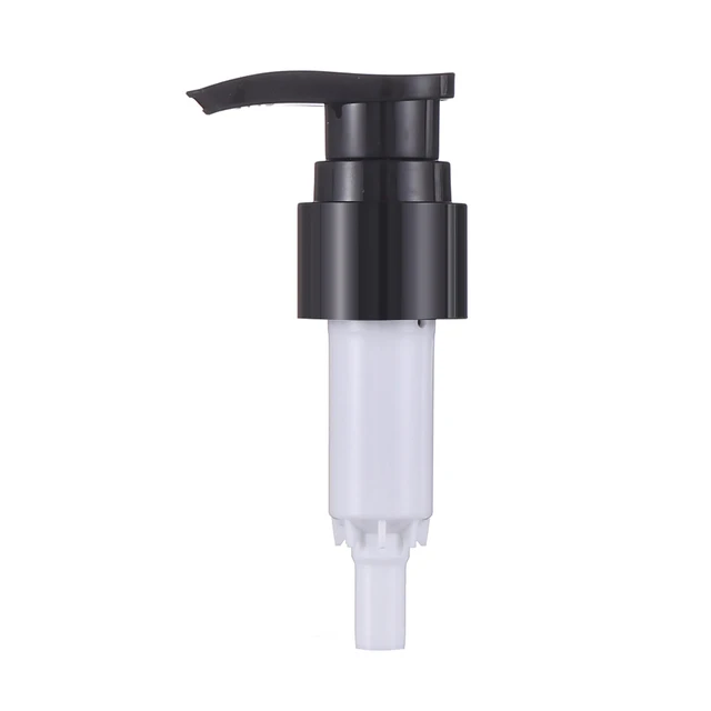 High Quality 28/410 Neck Size PP Lotion Oil Pump Black External Spring