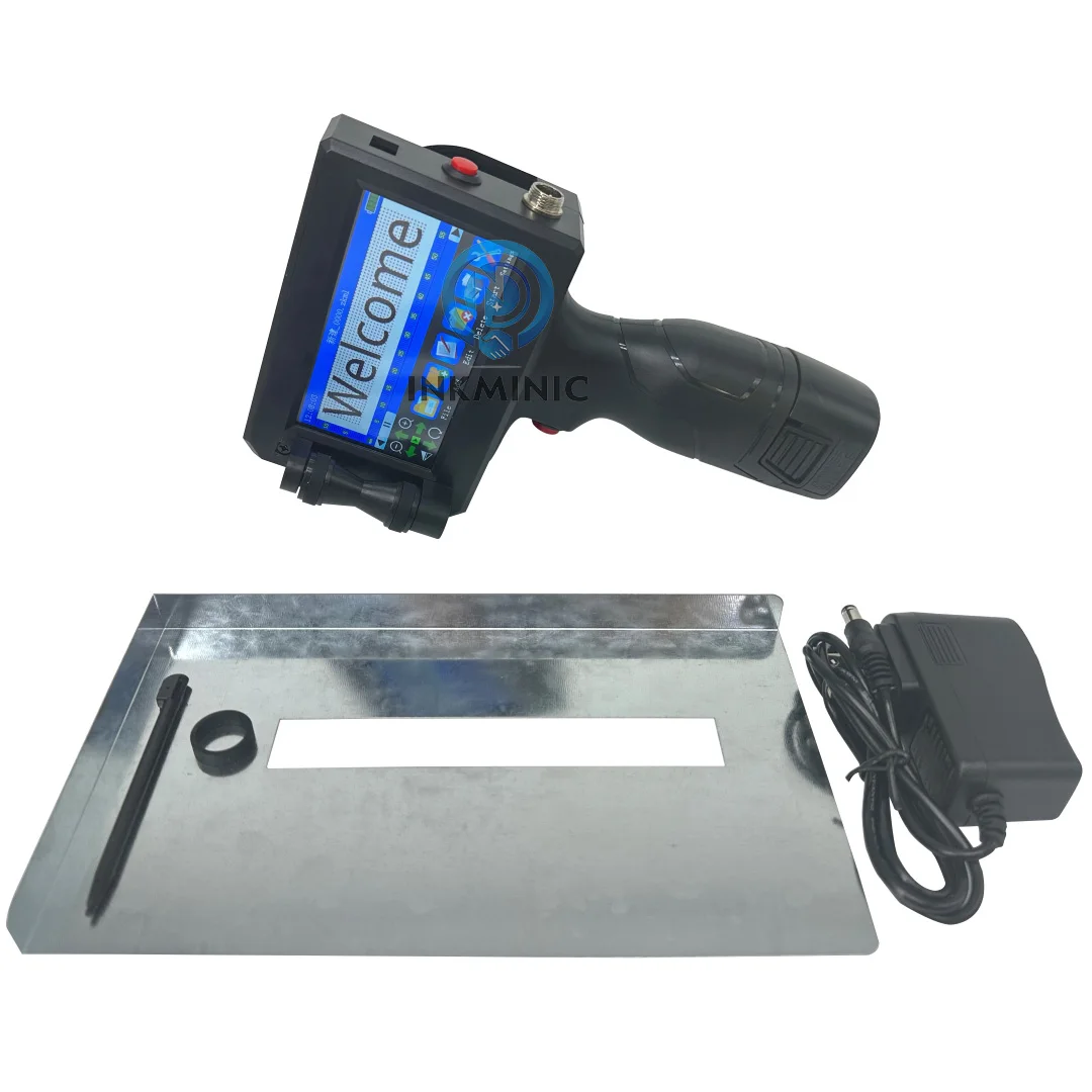 2024 New Machine Metal or Plastic Expiry Date Handheld Inkjet Printer Manual Printing Machine Price