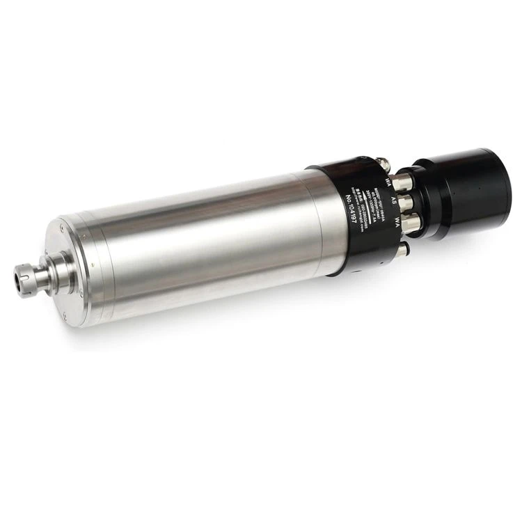 Manual 80mm Diameter ER16 Spindle 4KW ATC 40000RPM Spindle Motor Water Cooling CNC Router