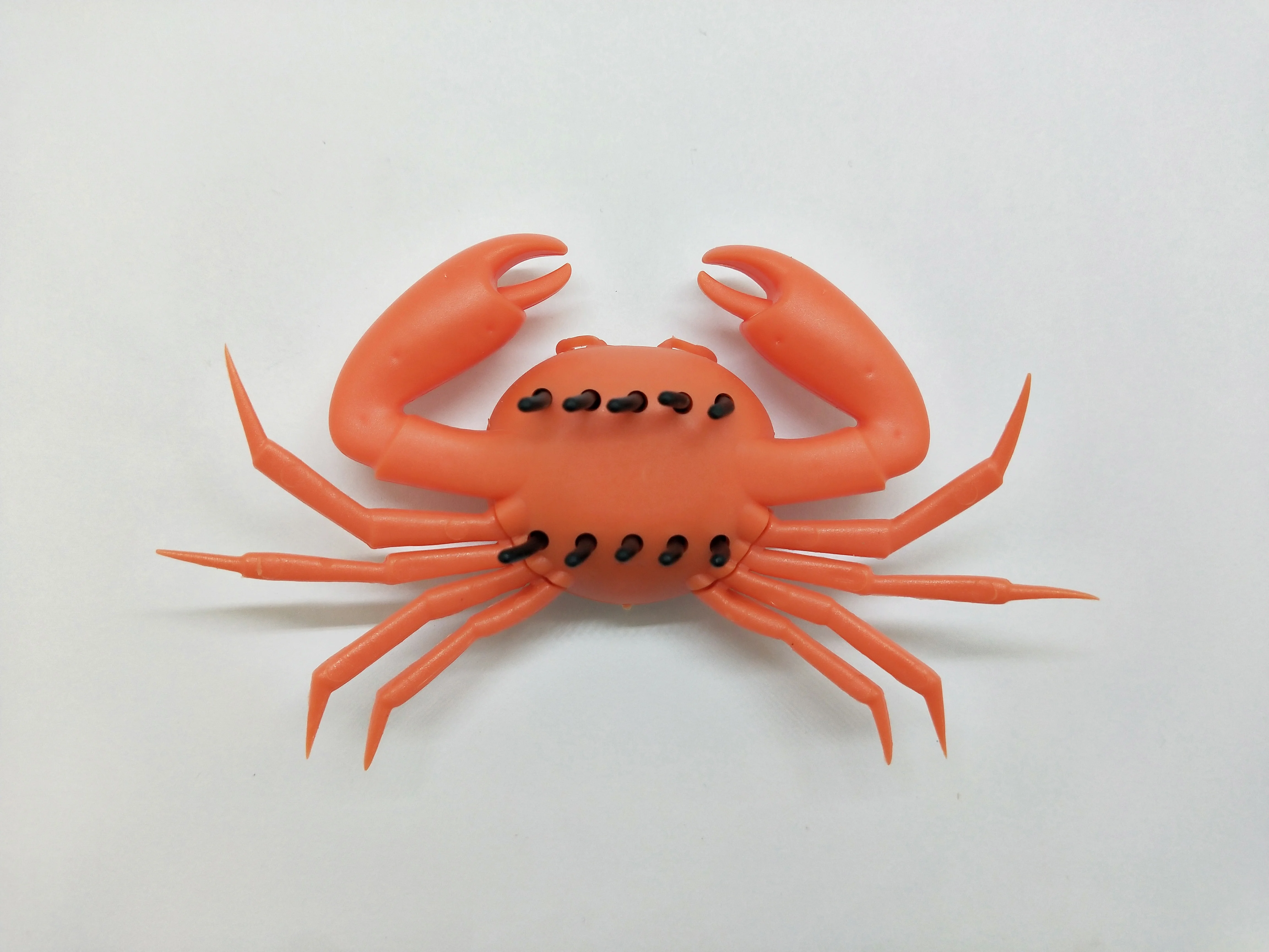 Высококачественная пластиковая детская развивающая анимация маленькая игрушка-краб морское животное морская солнечная энергия краб игрушка для детей