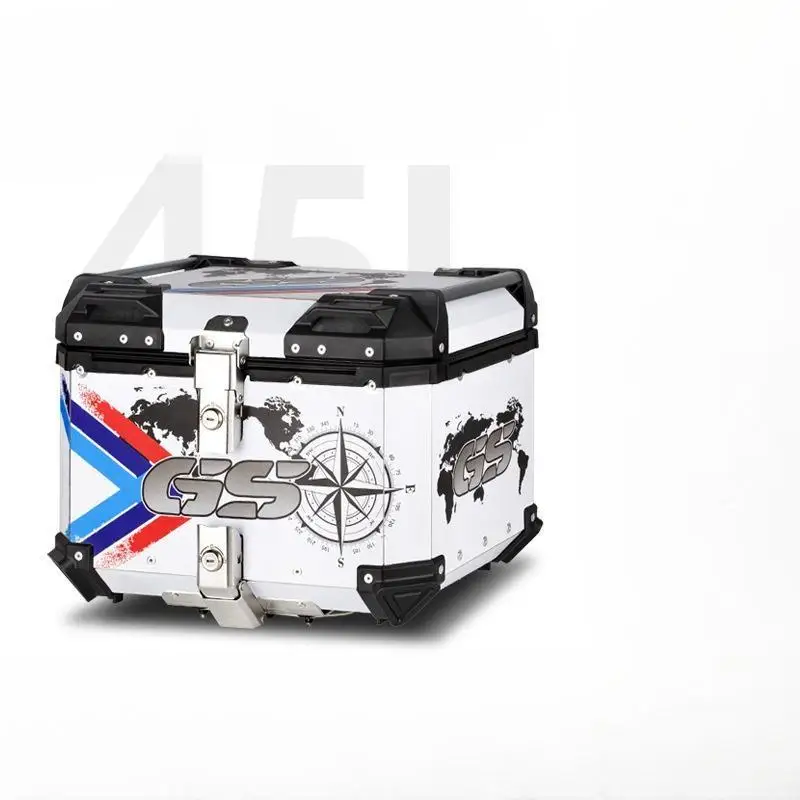 Factory Wholesale PP High Quality Fall Waterproof Safety 45L Motorcycle Box