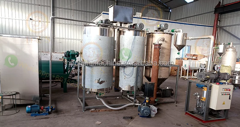 The Oil Is Saponified Into Soap Noodles Through the Saponification Tank/soap Noodles Making Machine