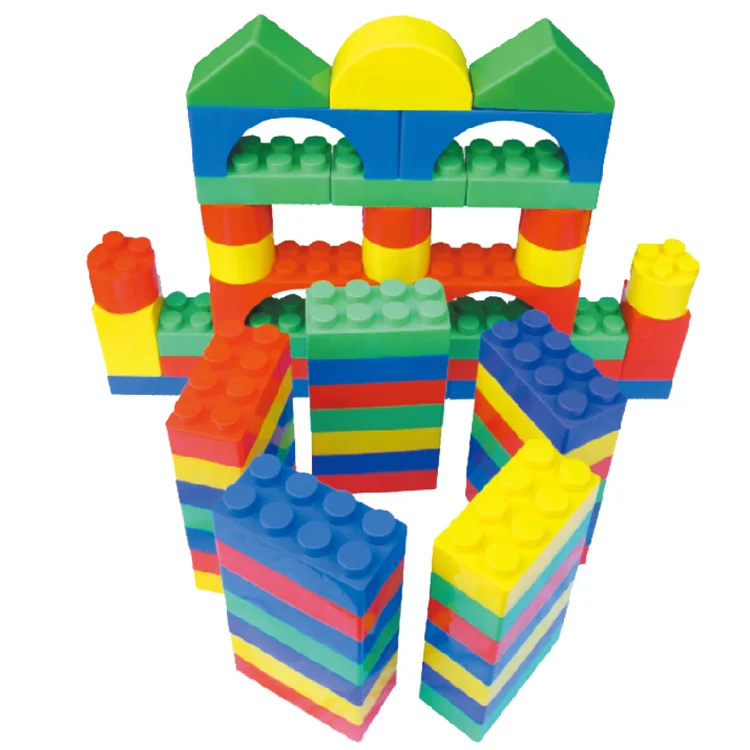 Nontoxic Plastic Funny Cheap Kids Toys Building Blocks For Children