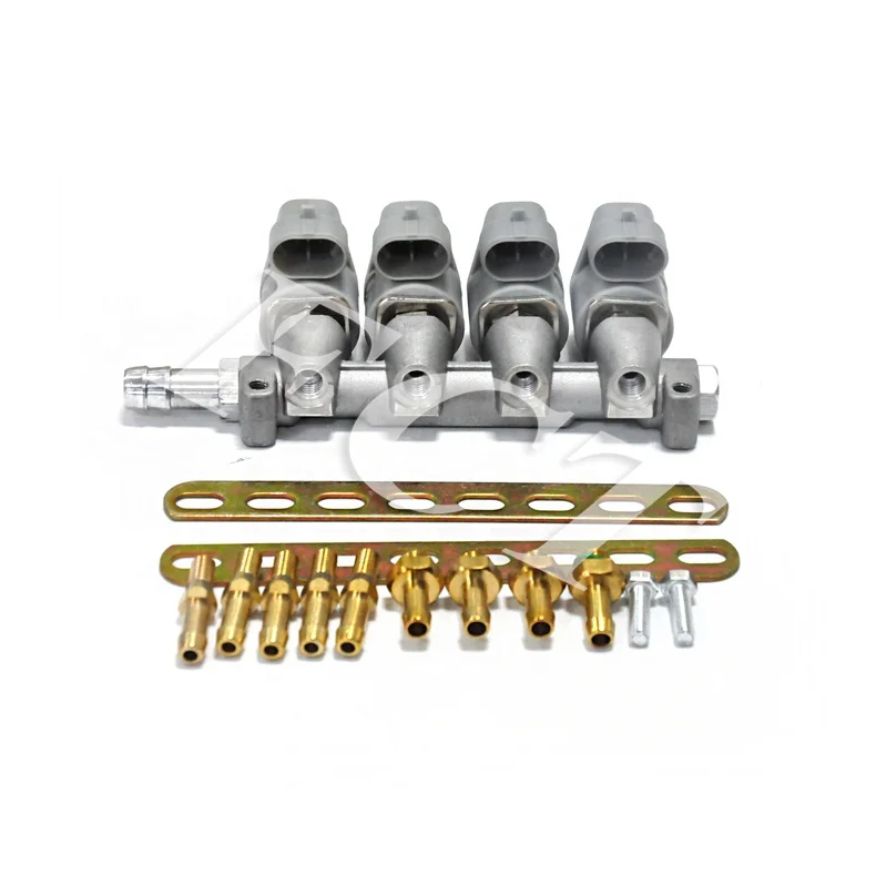 Hot Sale Motorcycle lpg CNG Kits Common Rail Injector for Used Car Gas Fuel System Conversion Kit for Car