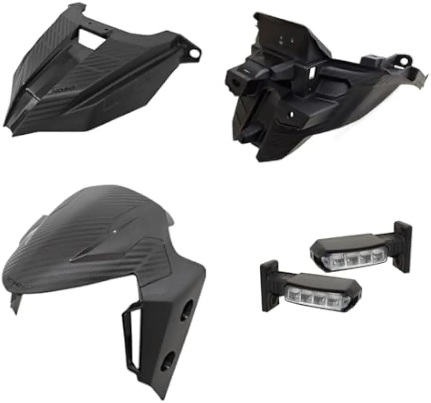 Upgrade Yamaha Zuma 125 20222024 Front Fender And Upper Rear Fender