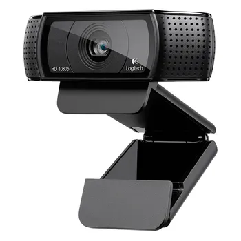 Original Logitech C920e C920 HD 1080p USB Camera With Microphone for Desktop Computer Outperforms Built-in Webcam for Video Chat