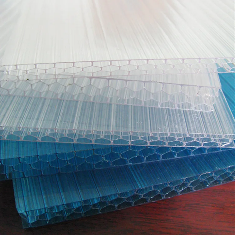 Colored Multiwall Honeycomb Polycarbonate Sheet for Sale