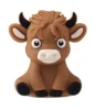 Mucca delle Highland 3D marrone giallo