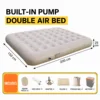 200*150*25cm Double person built-in battery pump