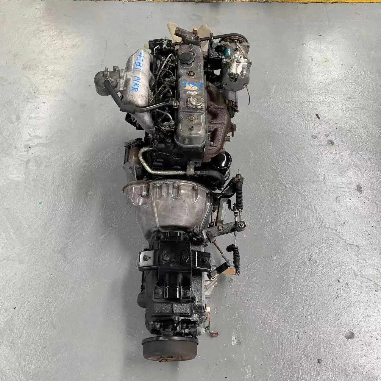 Excellent Stocks for 4JB1  I Suzu Used diesel Engine 4JB1-NKR Truck  or Agricultural Vehicle for Sale