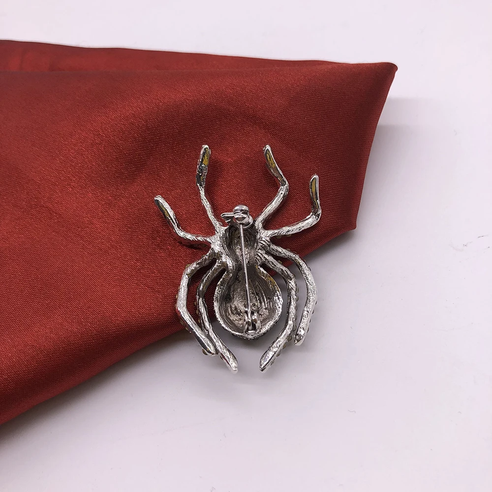 Wholesale Latest Fashion Men's Custom Metal Animal Faberge Spider