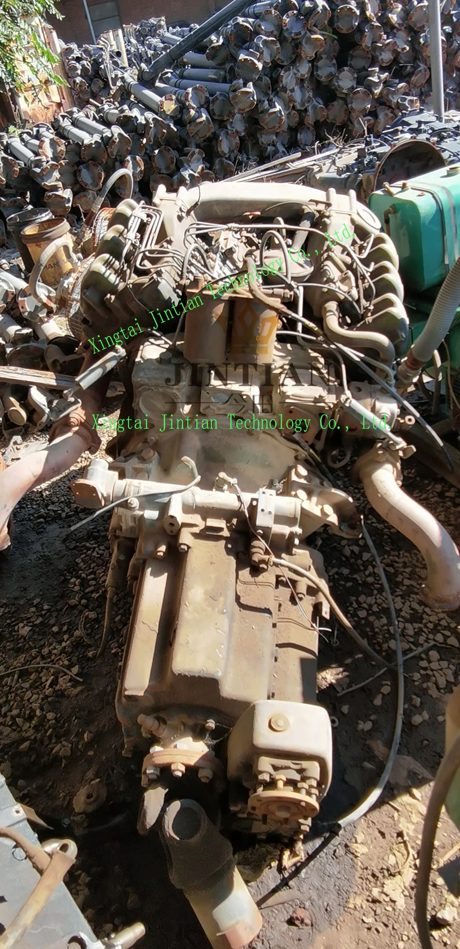 Used Diesel Complete Engine Assembly OM421 OM401 With Transmission for Mer Cedes Ben Z Truck