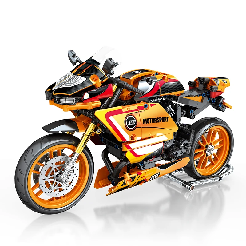 Juhang 82002 Motorcycle Series Model HP2 Moto Toy Build Blocks Model Building Blocks Toys for Boys