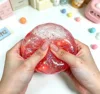 Pink crispy stress ball