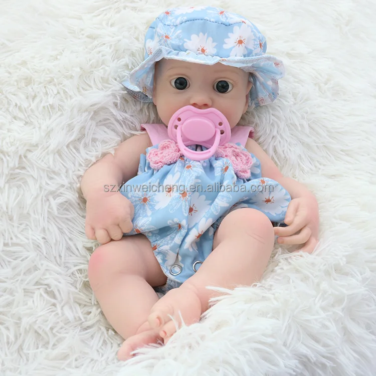 1500G 13 Inch Soft Silicone Reborn Baby Doll Mini Fashion Model