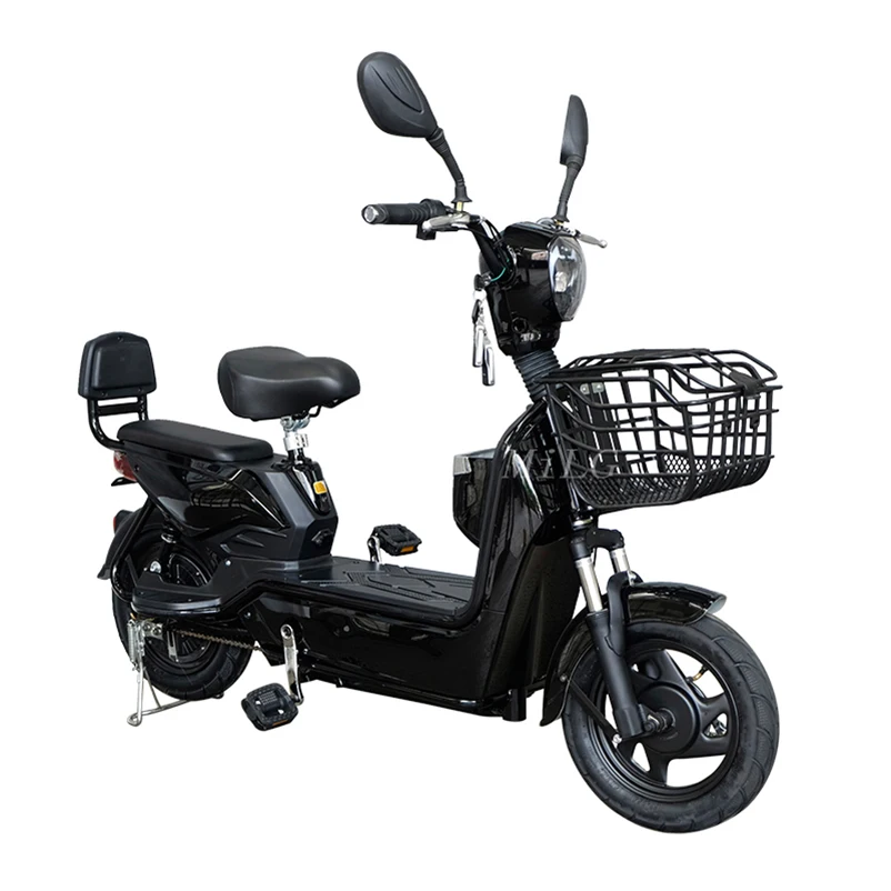350W Central Motor Electric Motorcycle with Integrated Battery and Digital Features for Seniors
