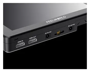 FEELWORLD LUT7 PRO 7Inch 2200nits Camera Monitor 3D LUT Touch Screen DSLR Camera Field Director AC F970 Dslr Field Monitor detail image