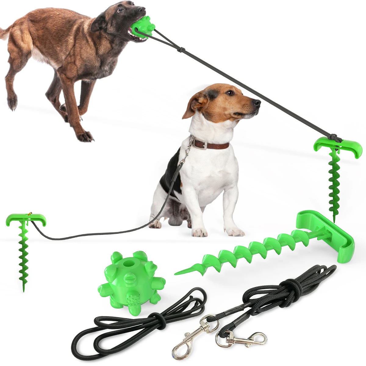 tether ball dog toy