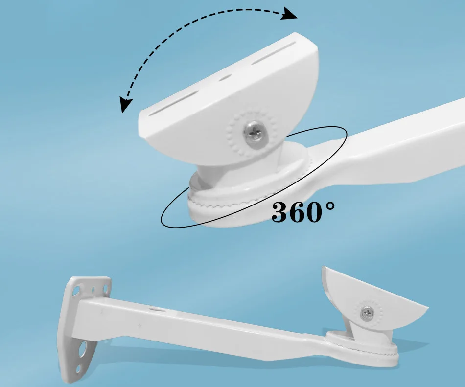 Saikiot Universal Wall Mounting Adjustable Bullet Camera Bracket