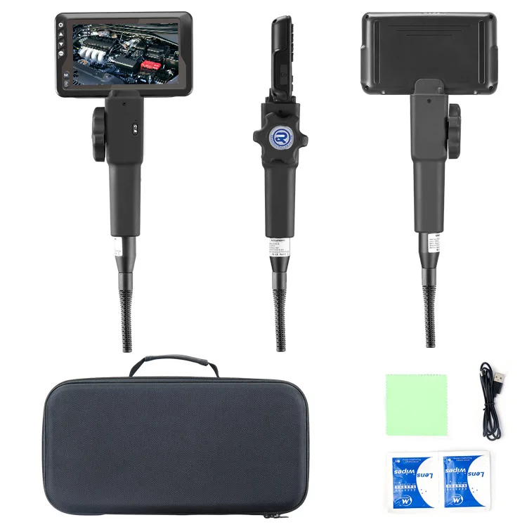 2ways Articulating Mobile Phone Video Borescope With 5.5mm 1m Cable