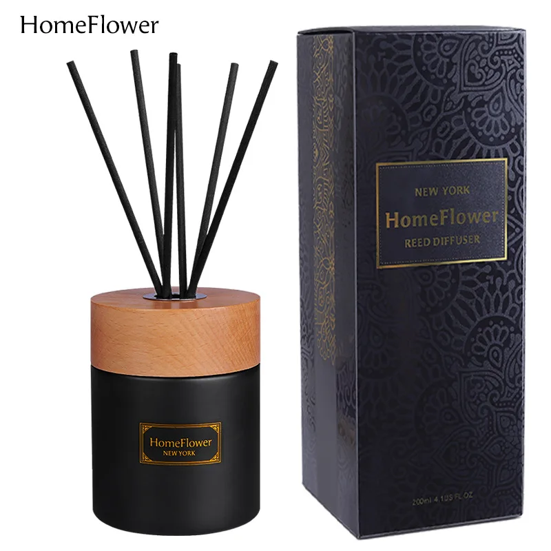 Luxury Design Custom Printing Kraft Cardboard Perfume Candle Bottle Fragrance Packaging Reed Diffuser Paper Box