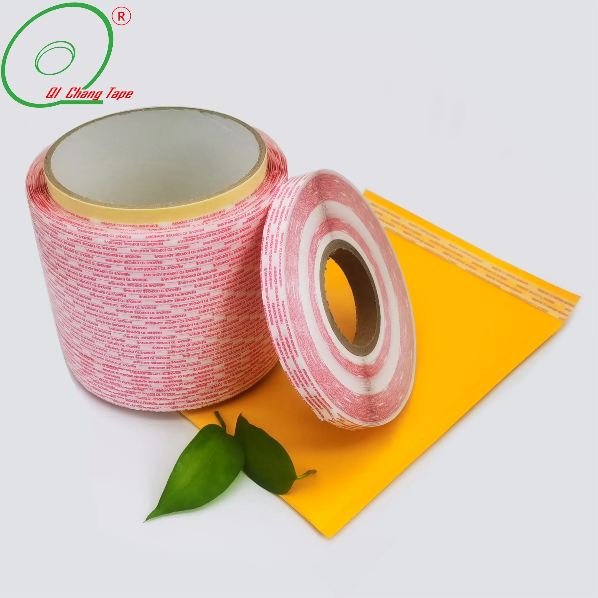 Authentic Strong & Efficient Permanent Adhesive Paper Bag Sealing Tape for Courier Bag Seal