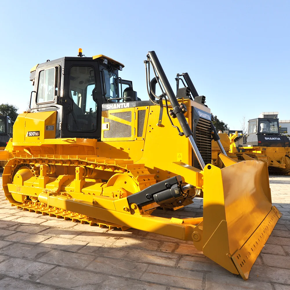 SD17 Agricultural Rubber Tracked Mini Dozer Crawler Tractor with Buildozer / Bulldozer