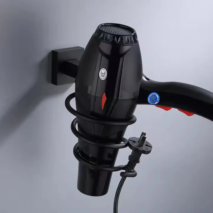 High Quality Hair Dryer Holder Wall Mounted Hair Dryer Bracket Hair Dryer Shelf