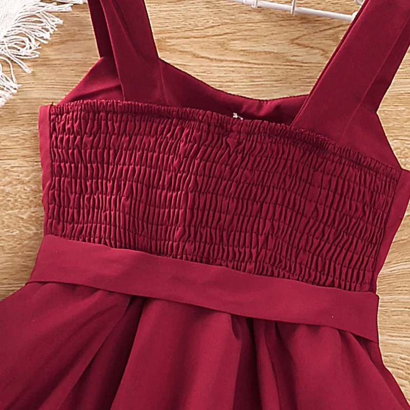 2023 Summer Korean Girls Dresses Clothes Children Clothing Casual