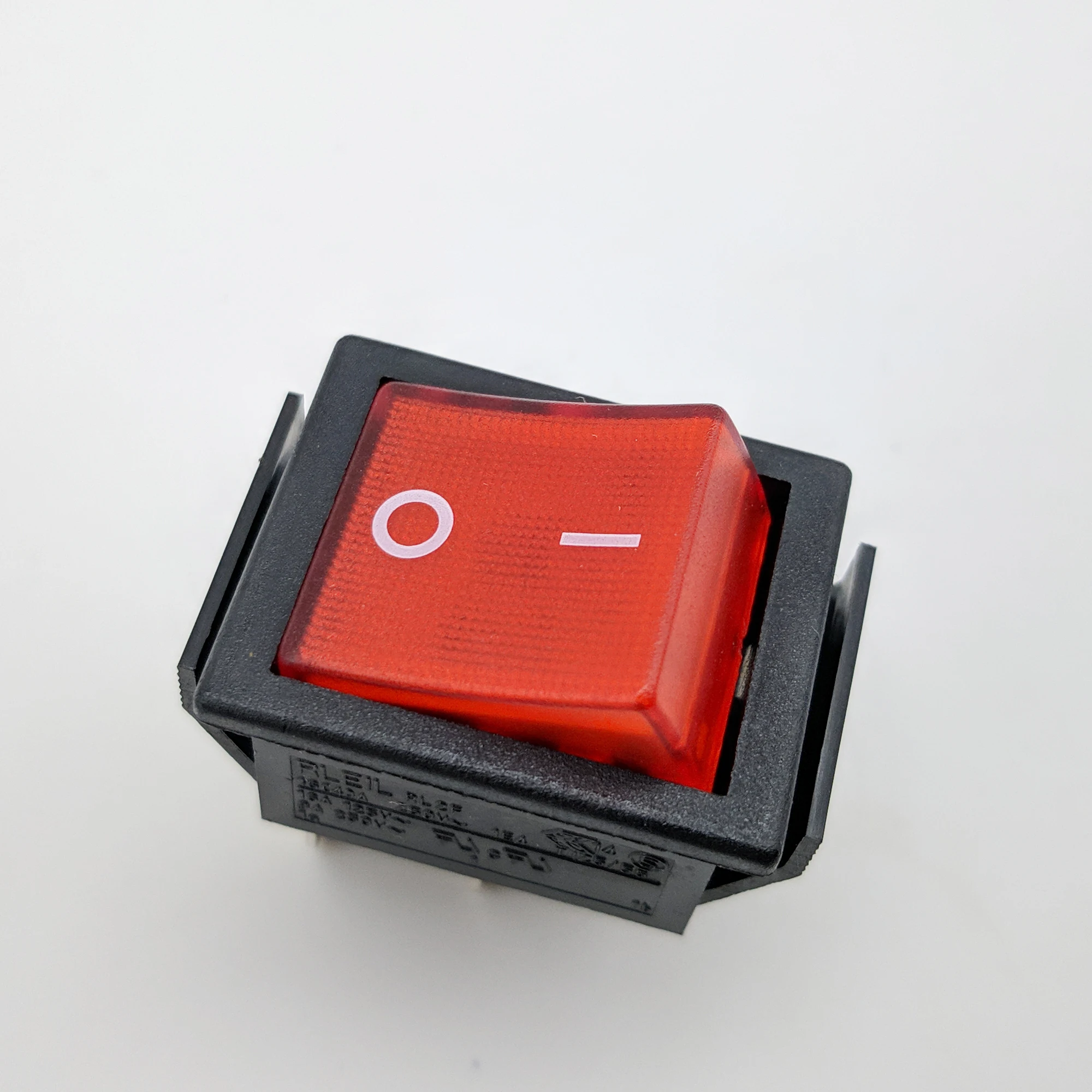 
 4PIN ON OFF Rocker Switch Double Pole Single Throw Red Illumination Rocker Switches  