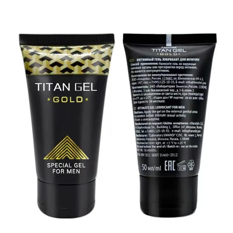 new arrival titan gel gold intimate