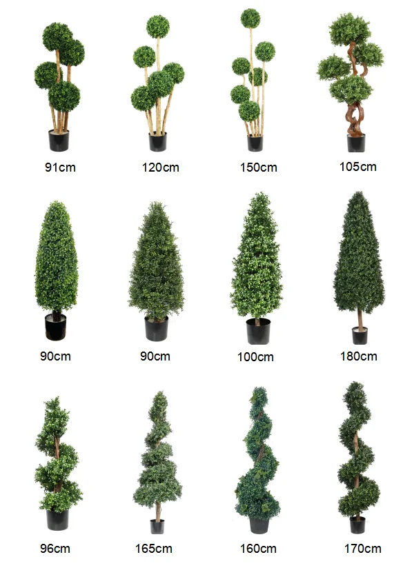 Искусственный топиарный шар украшение самшит