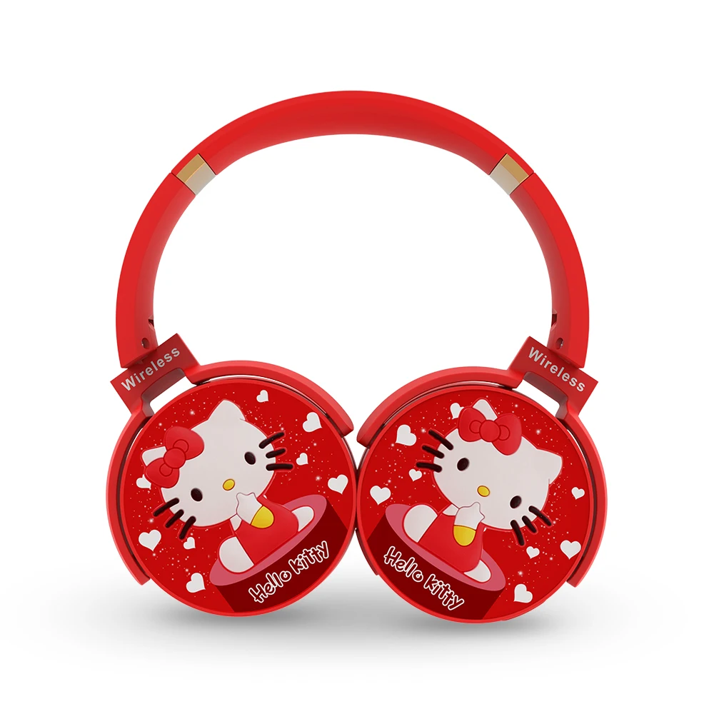 New Customize Bulk Hello Kitty Children Gift Headphone Wireless Headphone For Kids Buy