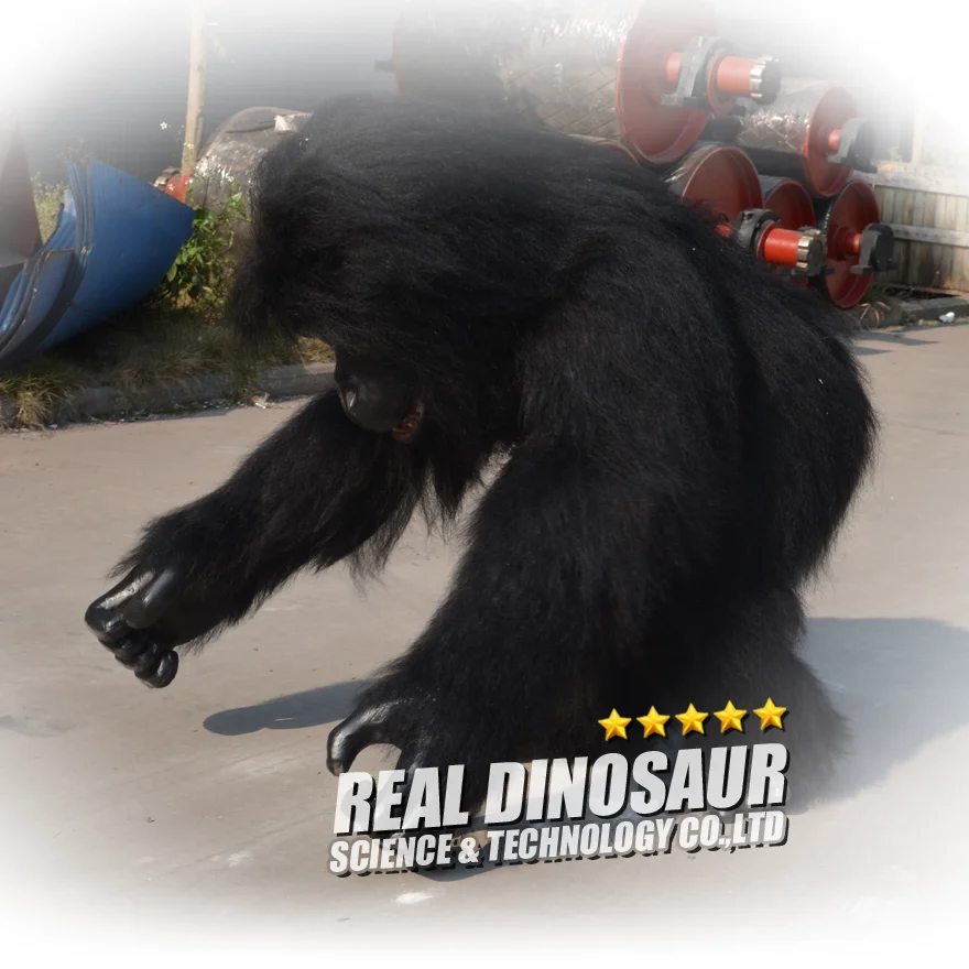 REALDINO Movie Theme Handmade Adult Realistic Gorilla Costume