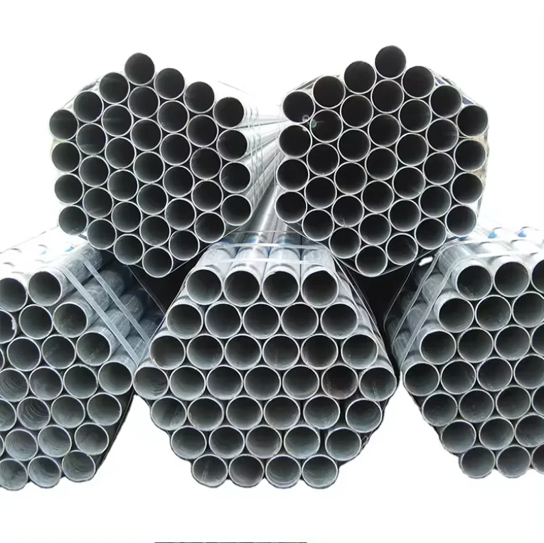 Anti-corrosion Galvanized Round Pipe Hot-dip Galvanized Steel Pipe Para sa Greenhouse Steel Structure