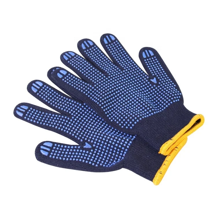 
Safety Cotton Gloves Xingyu PVC Dots Blue Cotton Gloves Bulk 