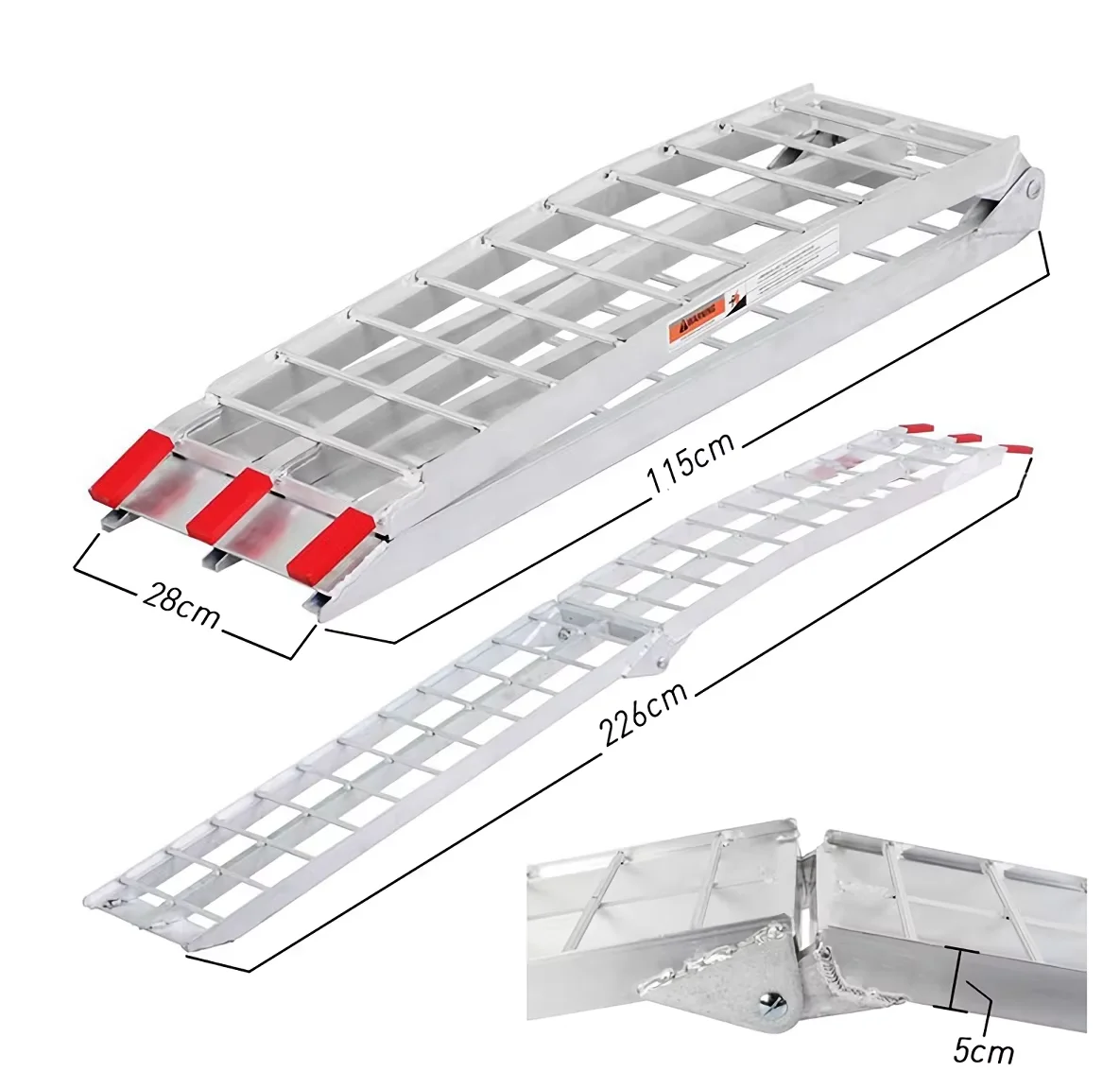 Aluminium Loading Ramp ATV ramp more weight bearing Motorcycle ramp