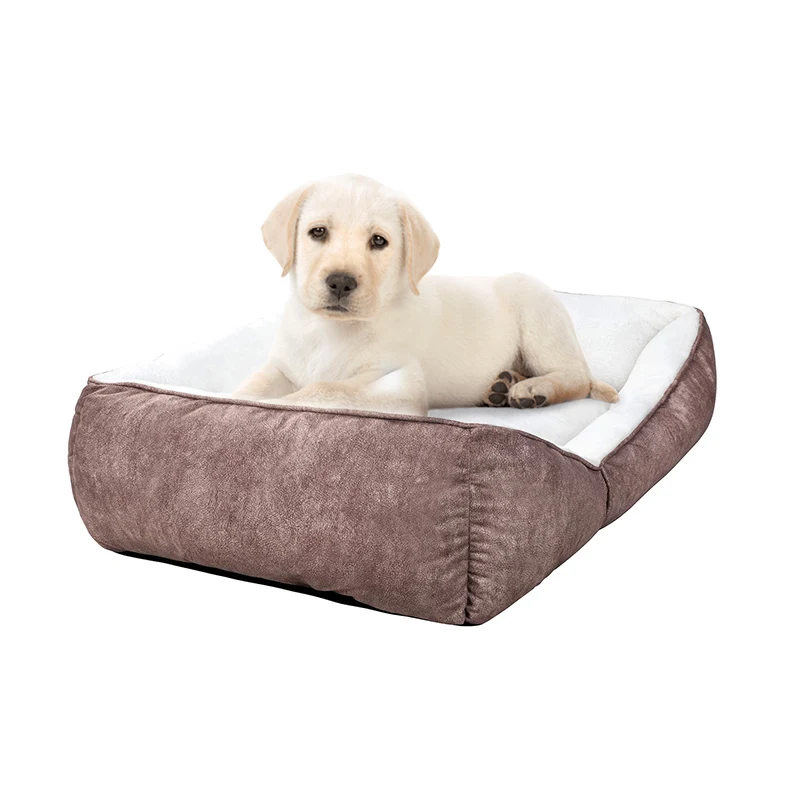 Dog supplies luxurious camas de perros chew proof small removable luxury plush pet cat dog sofa beds for large dogs