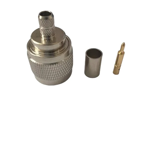 product n c j4 male connector rf copper male n connector crimp rg59 and 240 cable-1