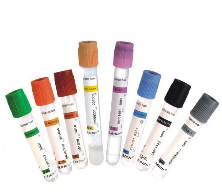 
Обычная трубка для сбора крови красная крышка 