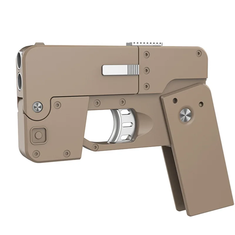 Mobile Shell Gun Shotgun Foldable Simulation Soft Bullet Launcheable Pistol Boy Simulation Toy Soft Bullet Automatic Toy Gun