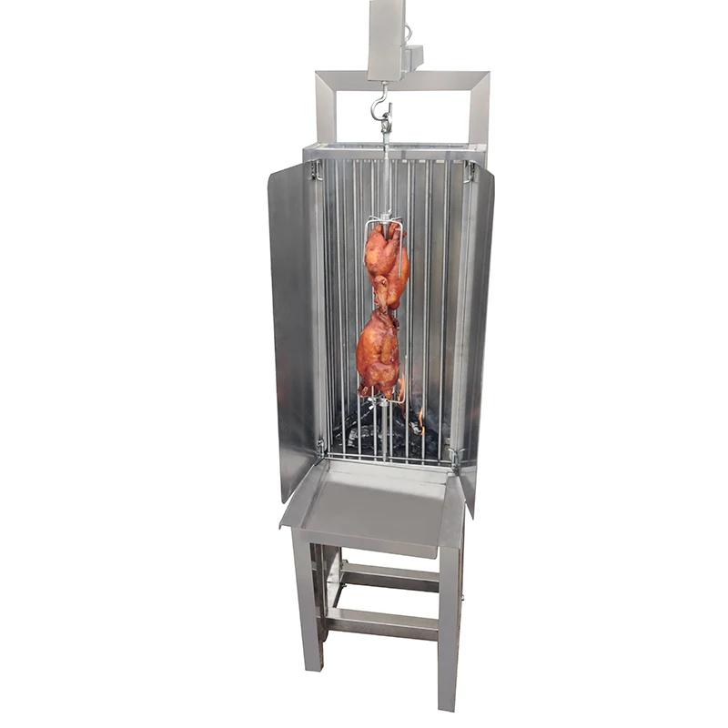Chinese Roast Duck Oven Vertical Electric Chicken Broiler Rotisserie Grill